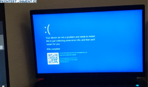 penyebab laptop blue screen