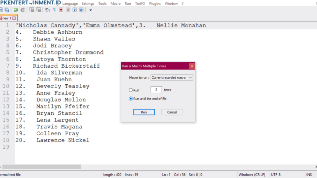 Cara Membuat To-Do List di Notepad