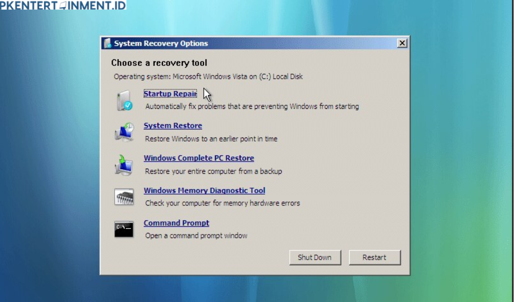 Cara Memperbaiki Windows 7 dengan Repair Tool