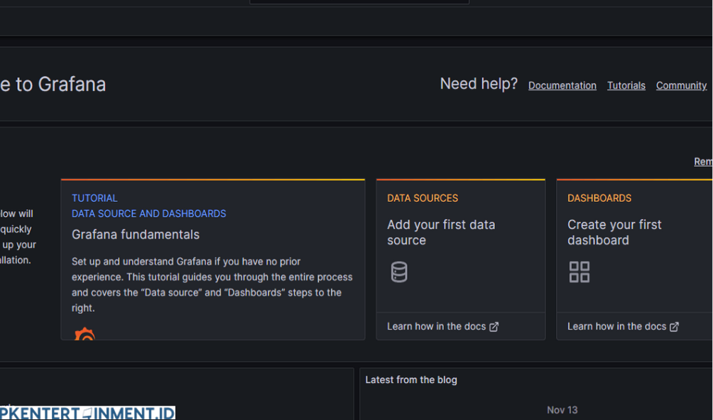 cara install Grafana di Linux