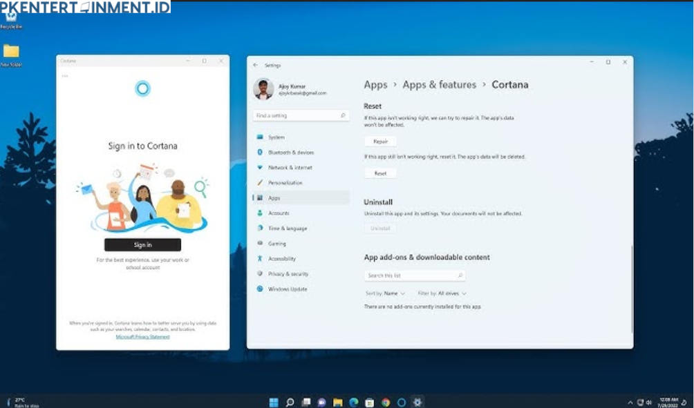 Cara Mengaktifkan Cortana di Windows 10