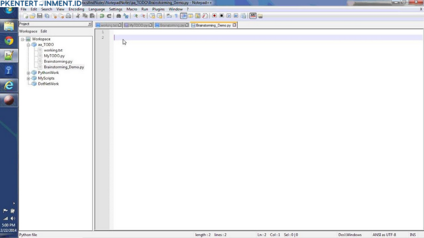 Cara Membuat To-Do List di Notepad