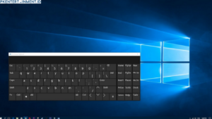 cara menampilkan keyboard di layar Windows 10