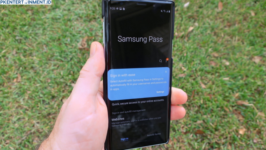 cara menonaktifkan Samsung Pass