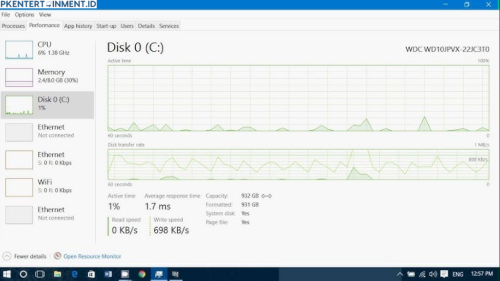 Cara Mengatasi Disk 100%