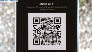 cara berbagi WiFi dengan barcode