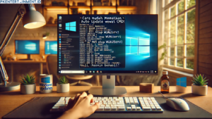 cara mematikan auto update Windows 10 lewat CMD