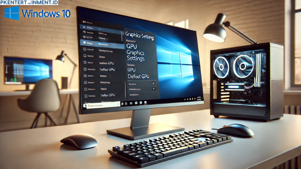 cara mengatur GPU default aplikasi di Windows 10