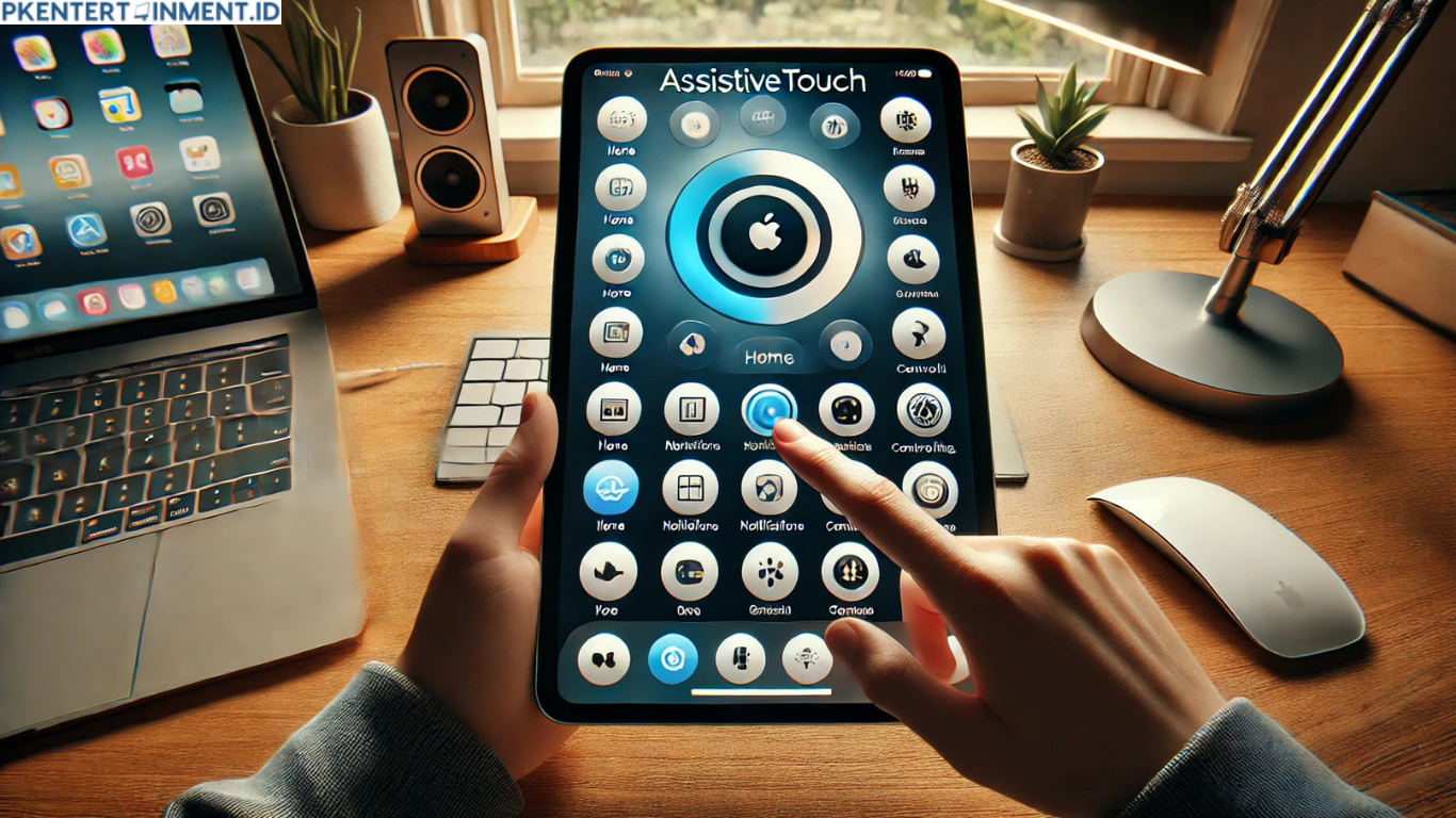 cara mengaktifkan Assistive Touch iPad