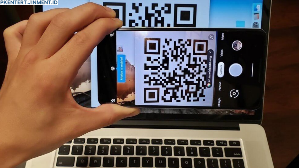 cara scan QR Code di laptop