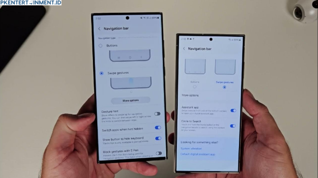 Cara Menghilangkan Tombol Navigasi HP Samsung
