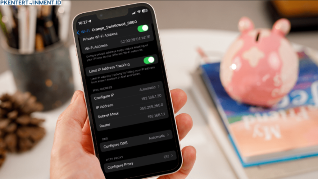 cara mengetahui IP Address iPhone