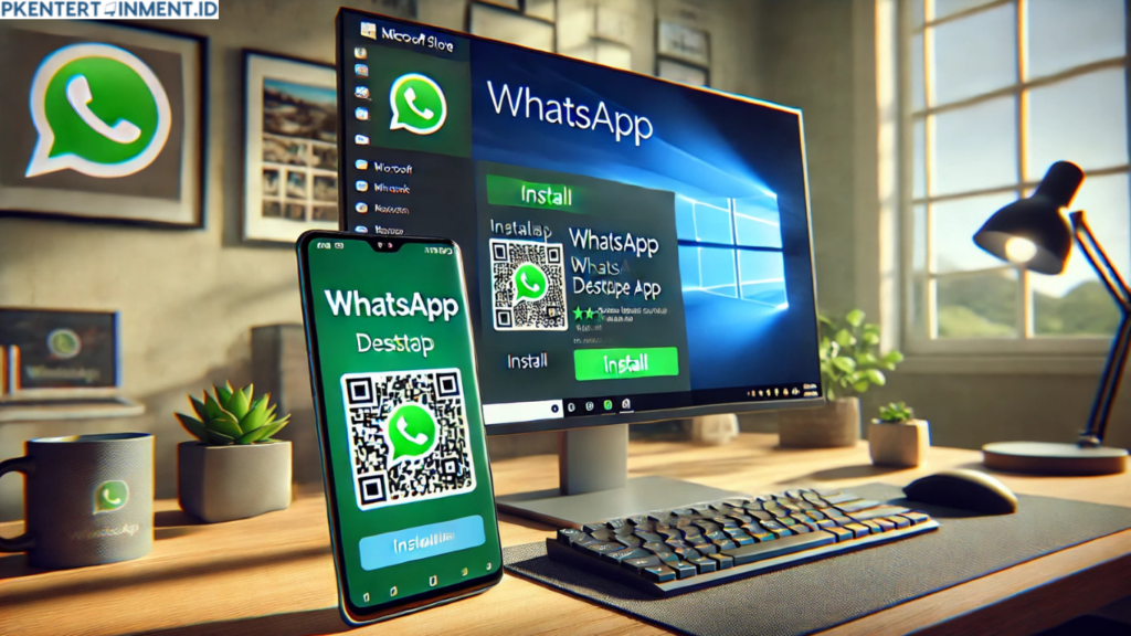cara instal WhatsApp di Windows 10