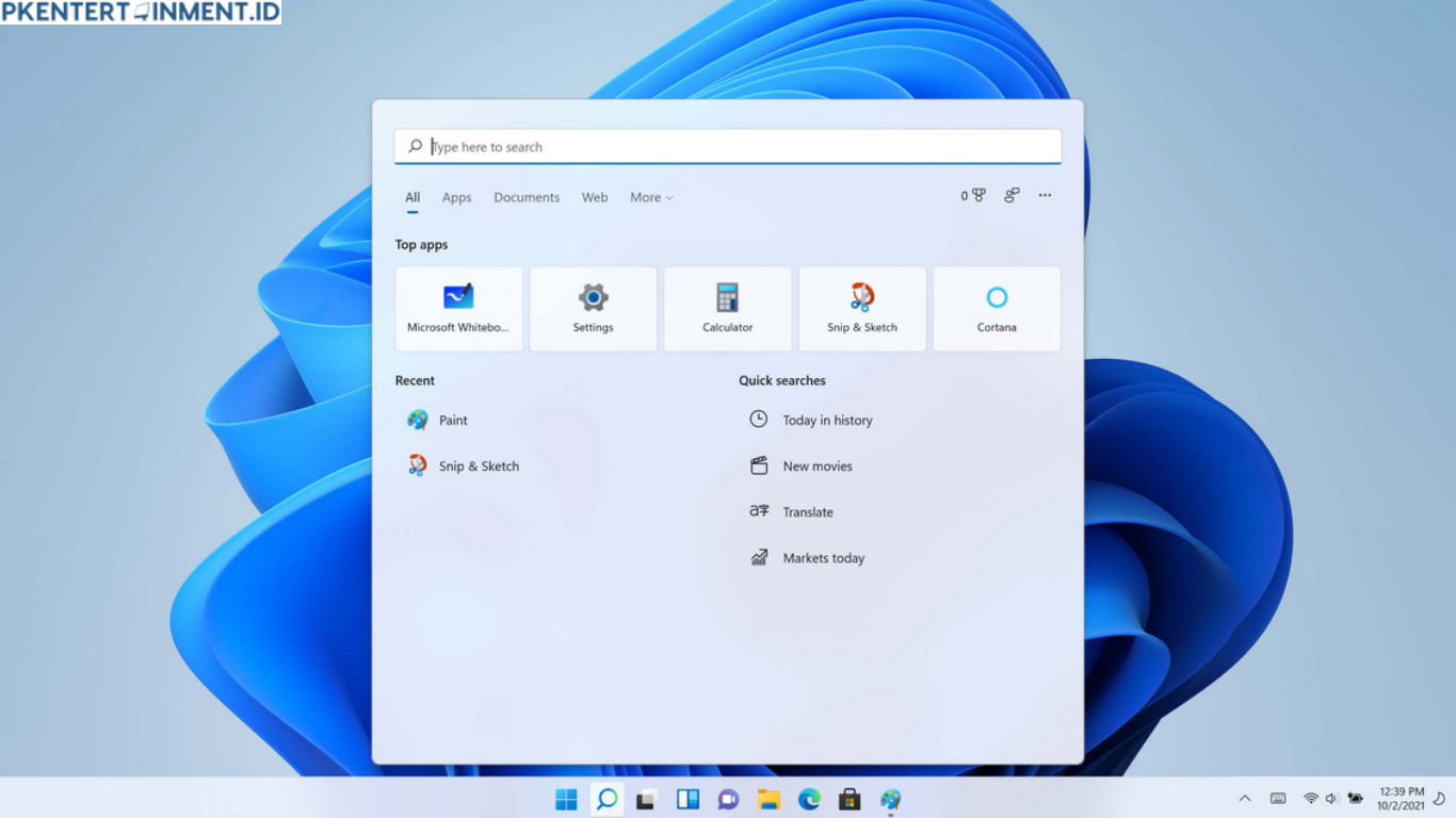cara merubah warna taskbar Windows 11