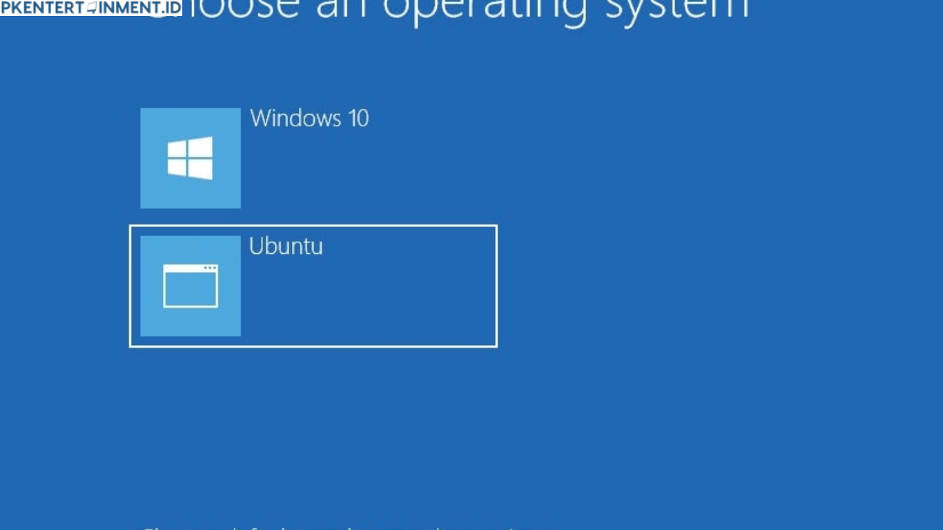 cara menghapus dual boot Linux