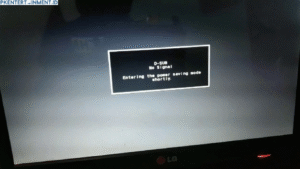 no signal detected pada monitor PC