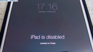 cara mengatasi iPad disabled connect to iTunes