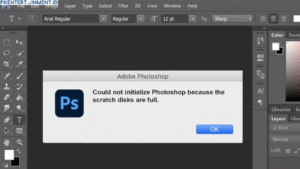 cara mengatasi scratch disk are full pada Photoshop