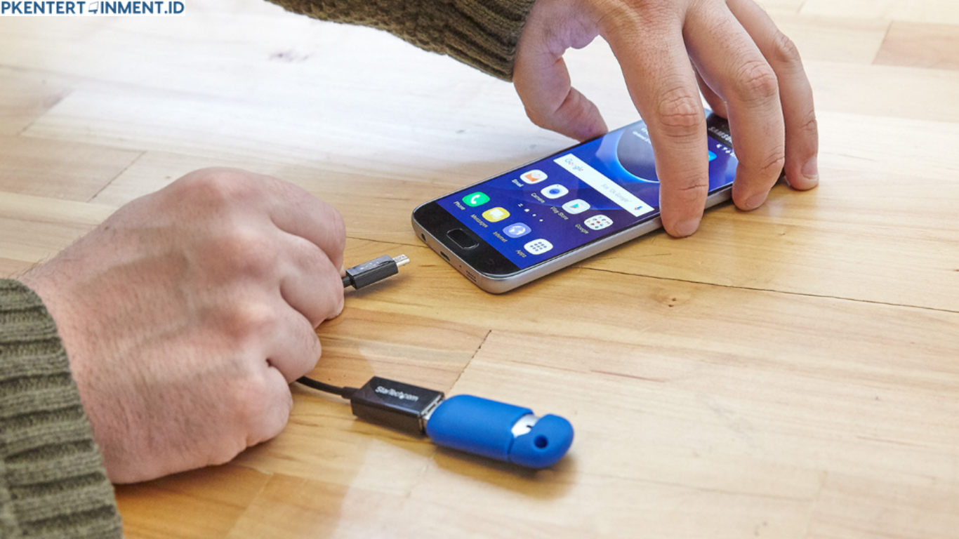 cara menghubungkan flashdisk ke HP Vivo