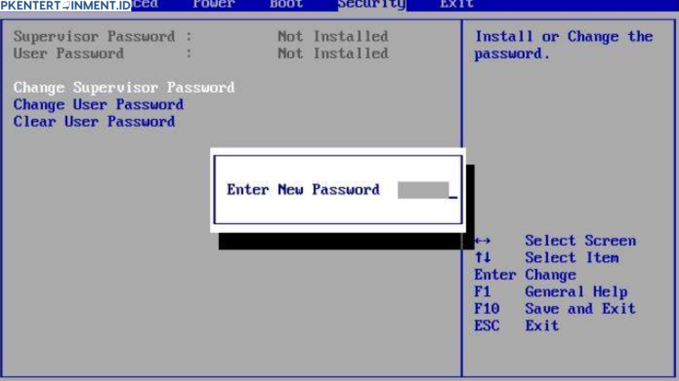 cara mengatasi laptop BIOS terkunci