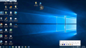 cara menyembunyikan icon di desktop Windows 10