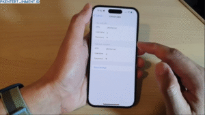 cara mengatur APN Indosat di iPhone