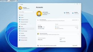 cara menghapus akun Microsoft di Windows 11