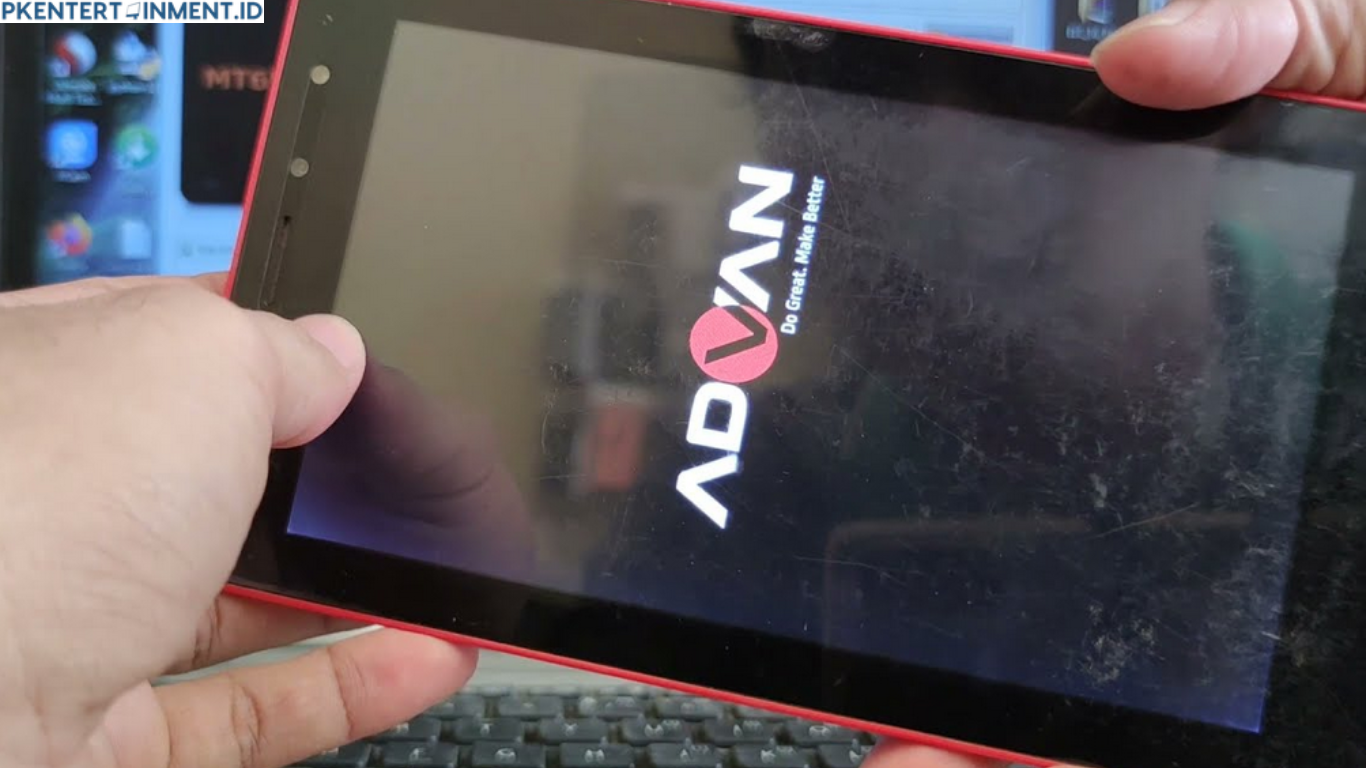 cara flash Advan Tab 8001