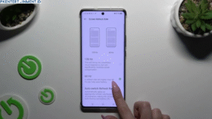 cara mengatur refresh rate HP Infinix