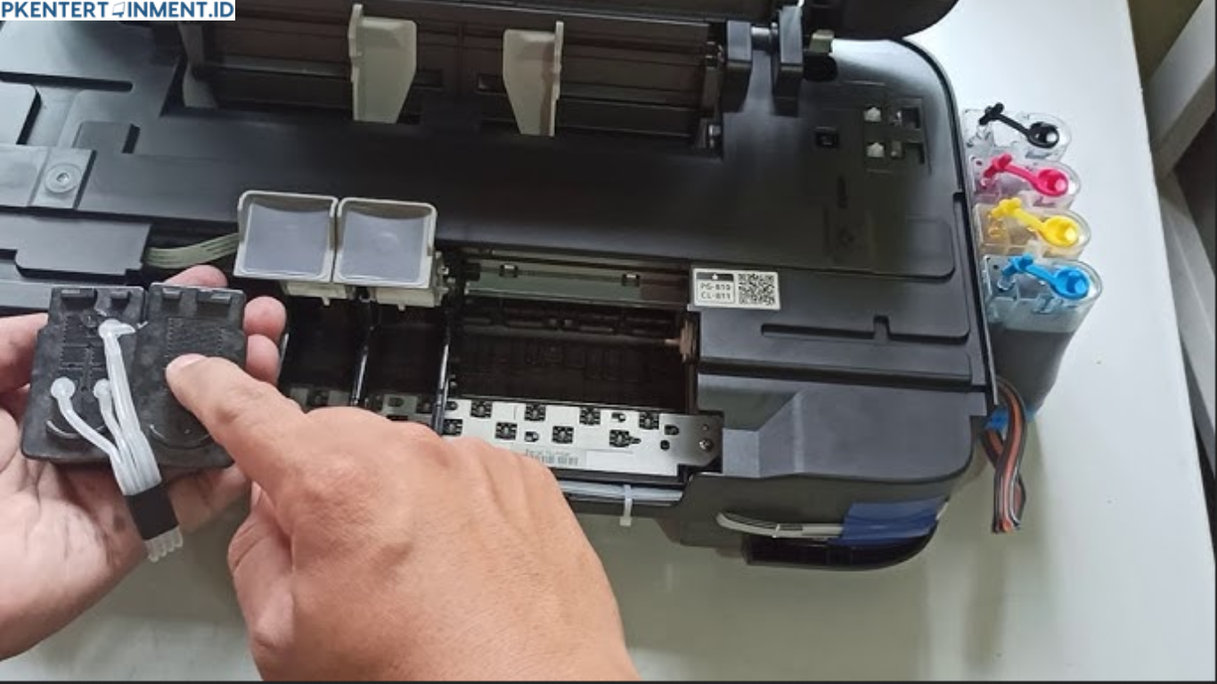 cara mengatasi printer Canon IP2770 error 5B00