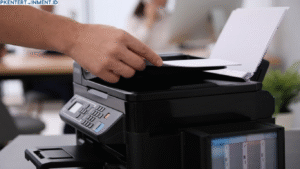 cara mengatasi hasil print bergaris pada Epson L3210