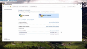 cara mengatasi network credentials Windows 11