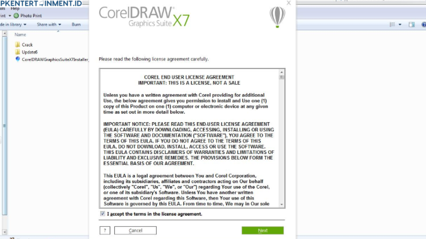 cara mengatasi trial expired CorelDRAW X7