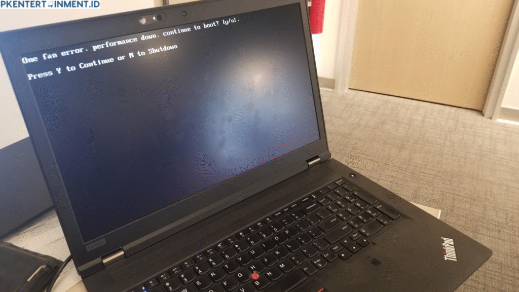 cara mengatasi fan error pada laptop Lenovo ThinkPad