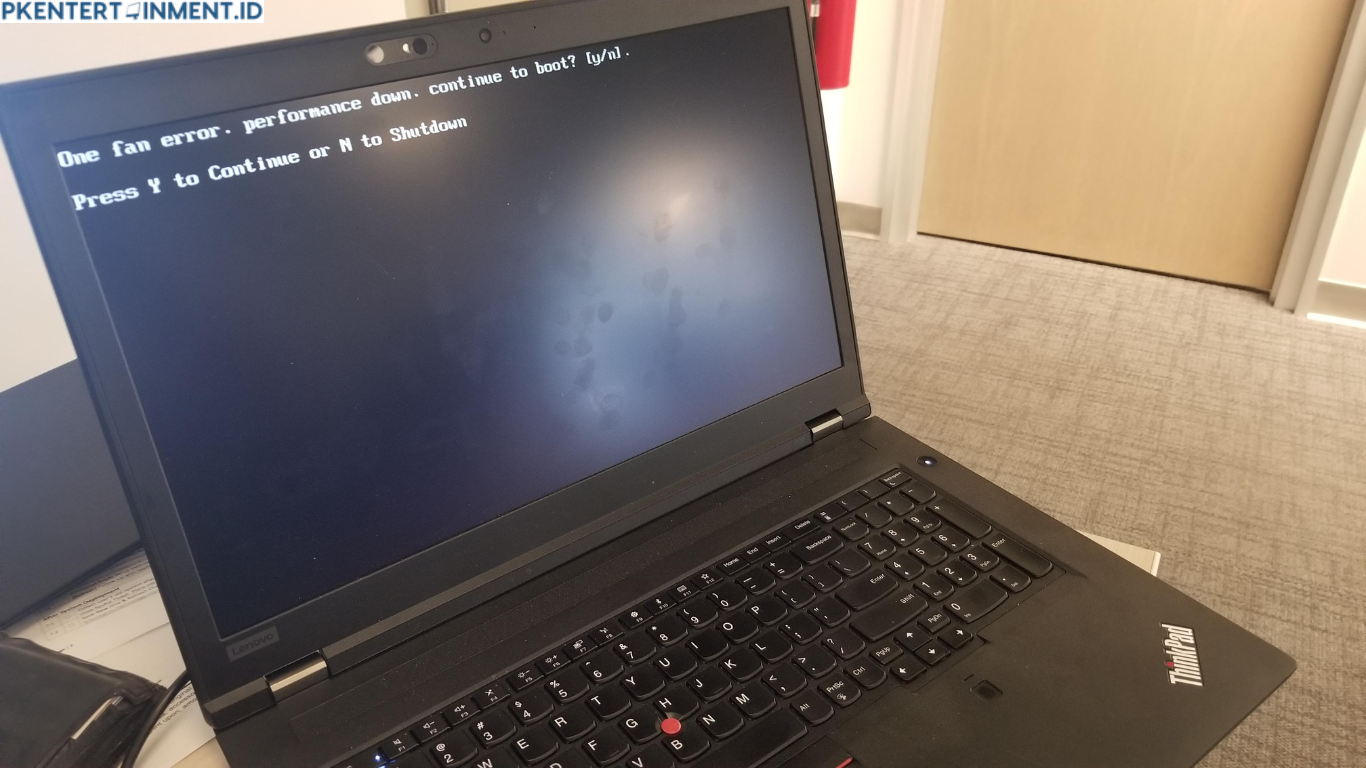 cara mengatasi fan error pada laptop Lenovo ThinkPad