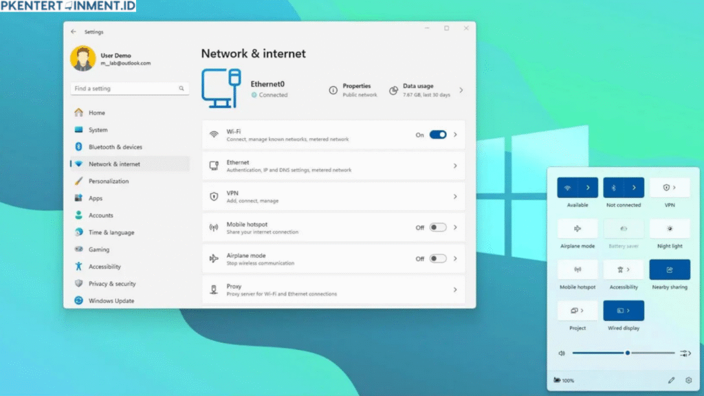 cara mengatasi WiFi Action Needed Windows 11