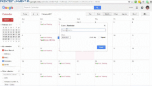 cara membuat reminder di Google Calendar