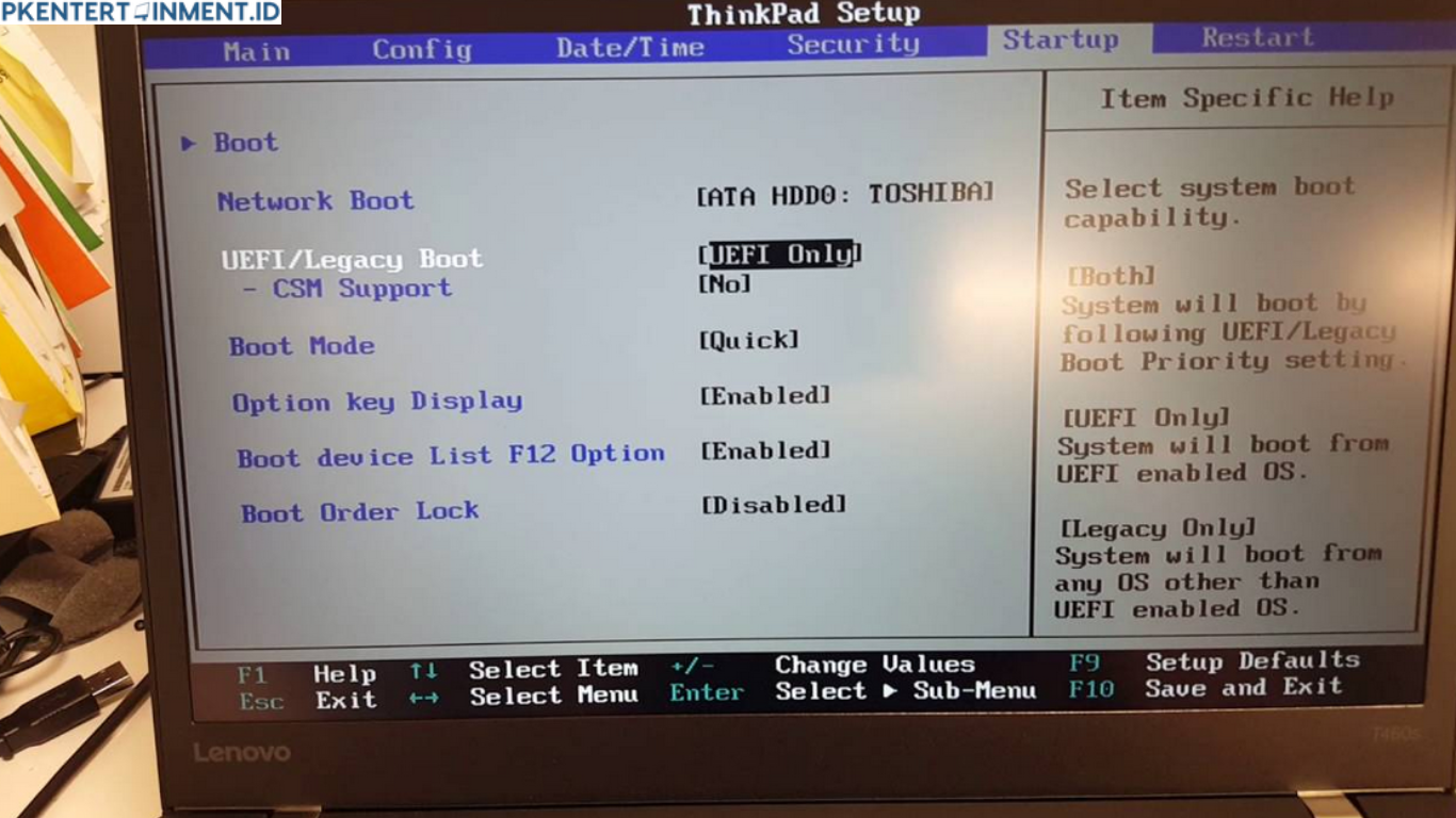 cara mengatasi gagal update bios lenovo