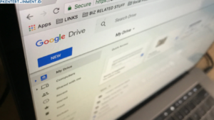 cara unggah video ke Google Drive