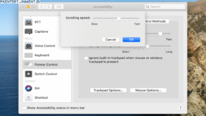 cara mengatur sensitivitas mouse di MacBook