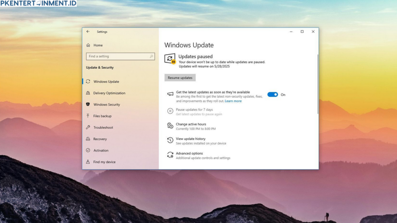 Cara Mematikan Auto Update Windows 11