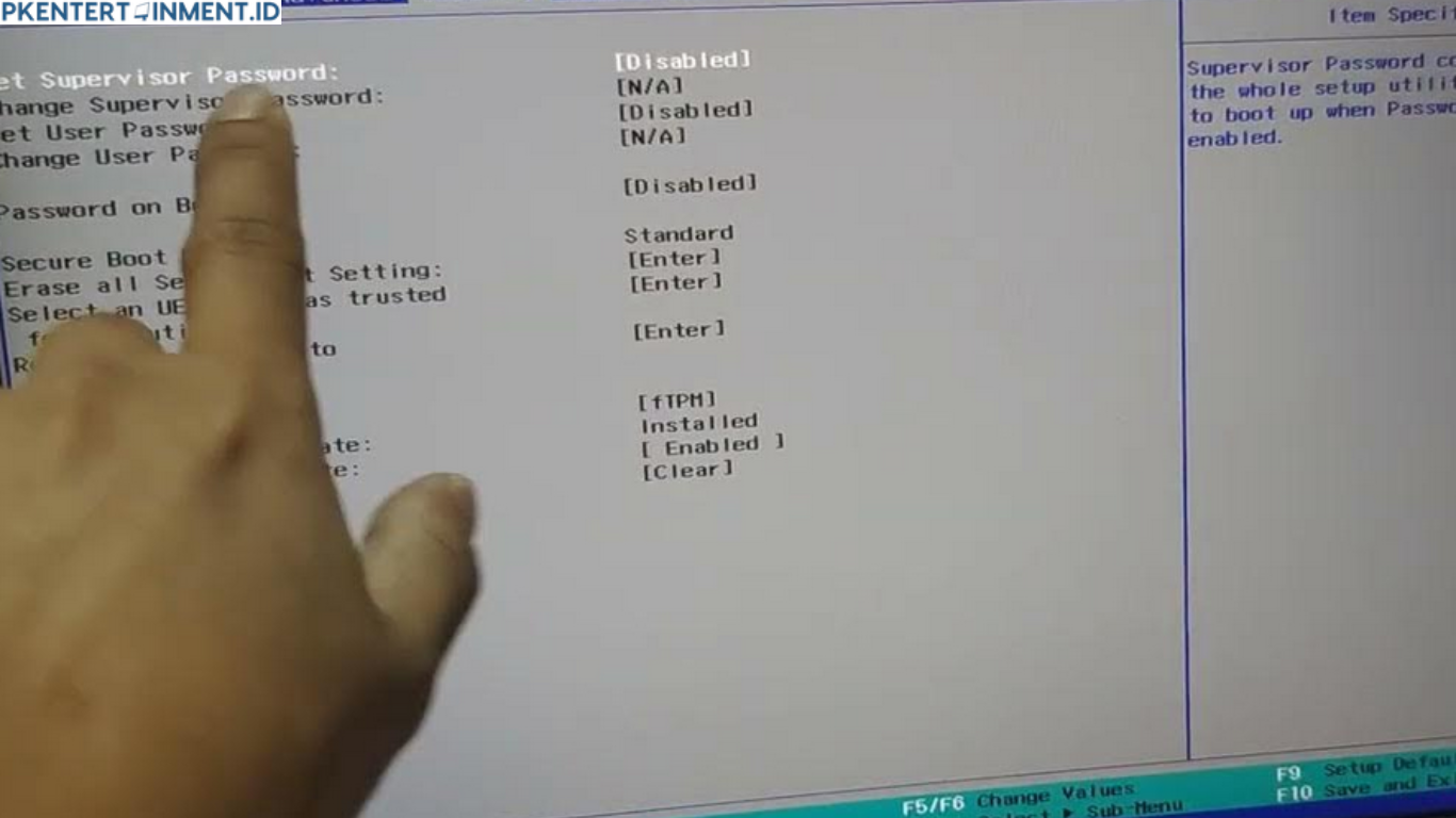 Cara Mengatasi Security Boot Fail Windows 10
