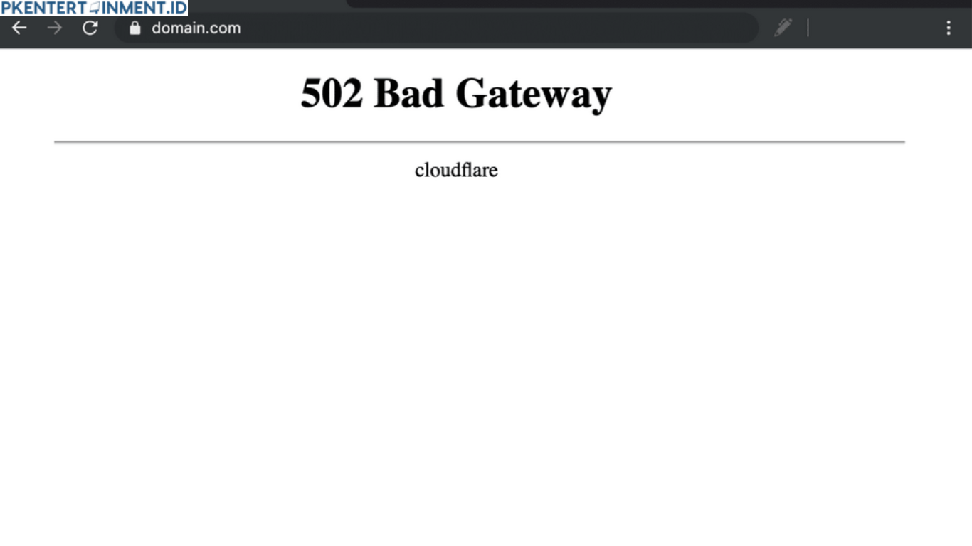 Cara Mengatasi Web 502 Bad Gateway