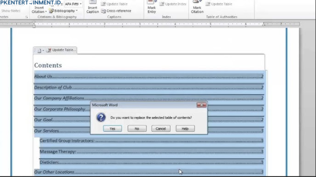 Cara Mengatasi Error Bookmark Not Defined di Word