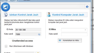 cara mengatasi id ultraviewer tidak muncul