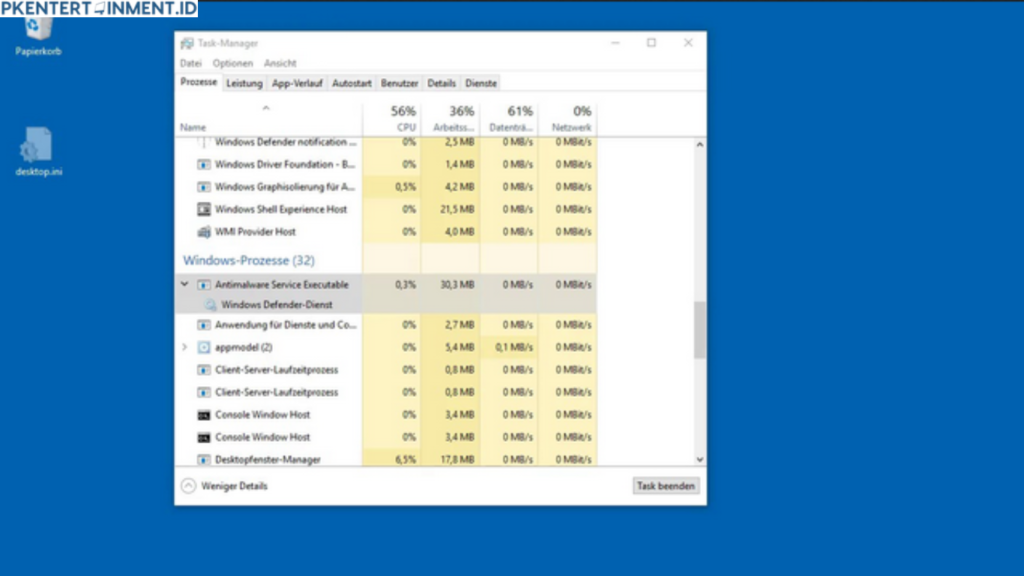 cara mengatasi antimalware service executable windows 10