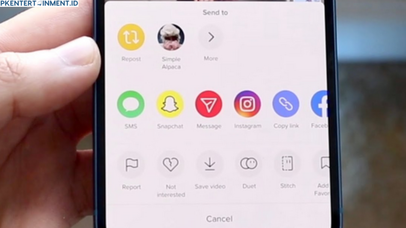 cara hapus semua repost tiktok