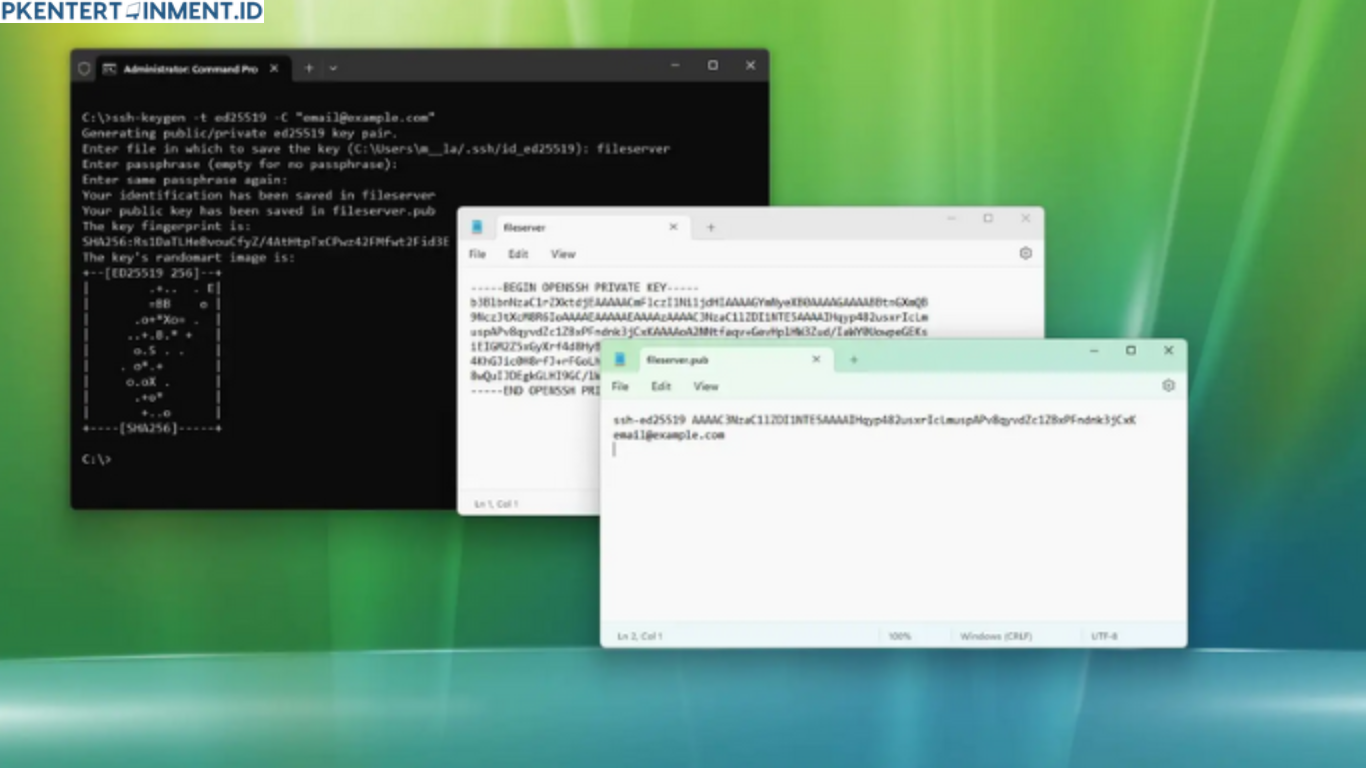 cara menggunakan SSH di Windows 11