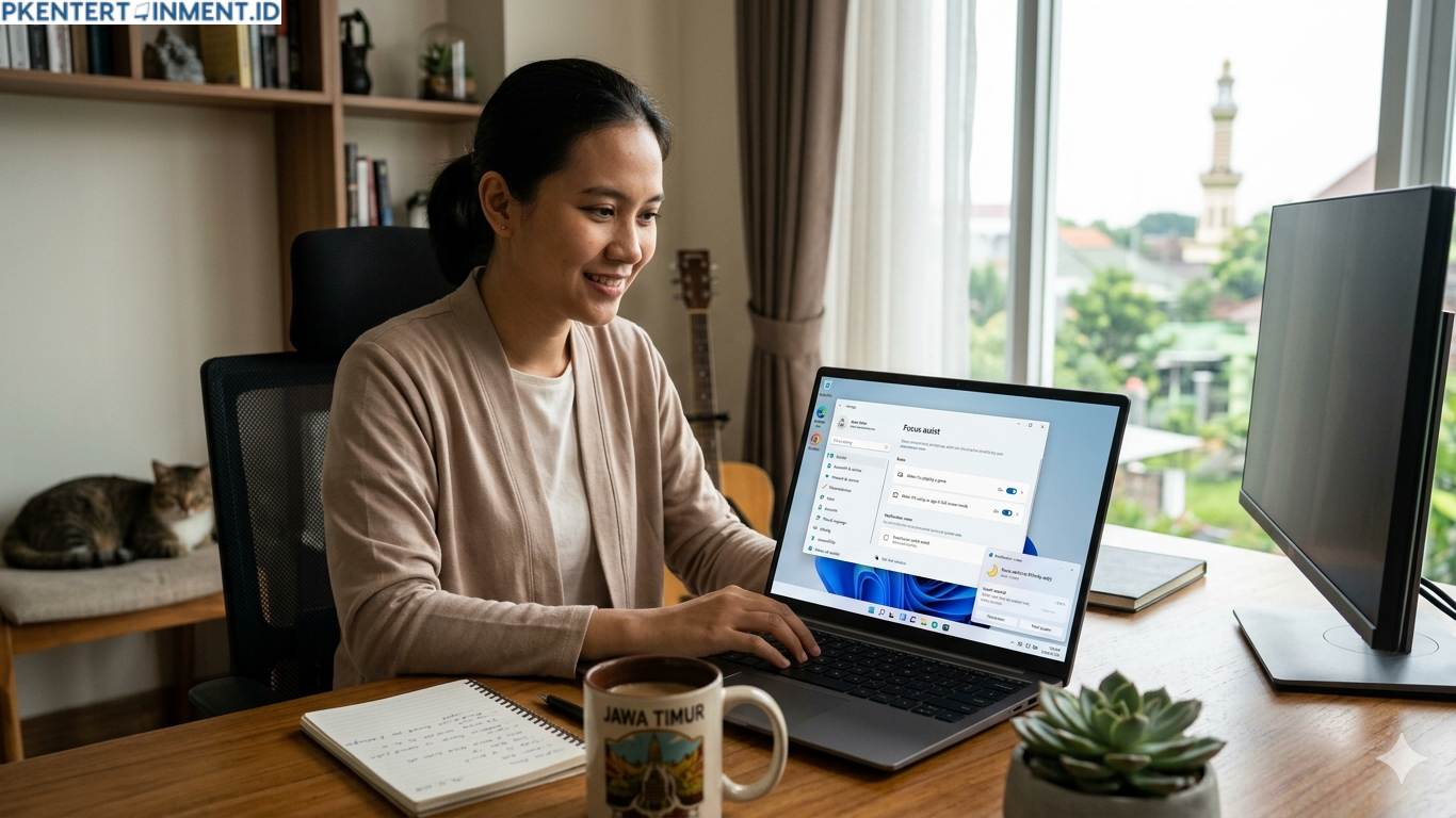 cara mematikan Focus Assist Windows 11
