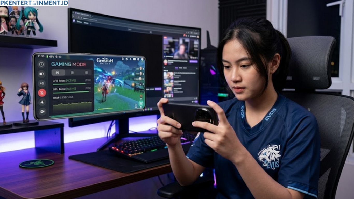 cara mengaktifkan Gaming Mode di hp OPPO